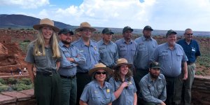 Kayci Cook Collins and NPS Crew