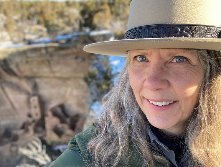 Kayci Cook Collins grew up seeing very few women in leadership roles at national parks. Now she's leading by example as superintendent at Mesa Verde National Park in Colorado. | Kayci Cook Collins