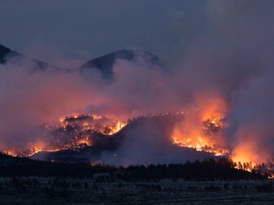 Tunnel Fire | Photo courtesy of Ed Moss